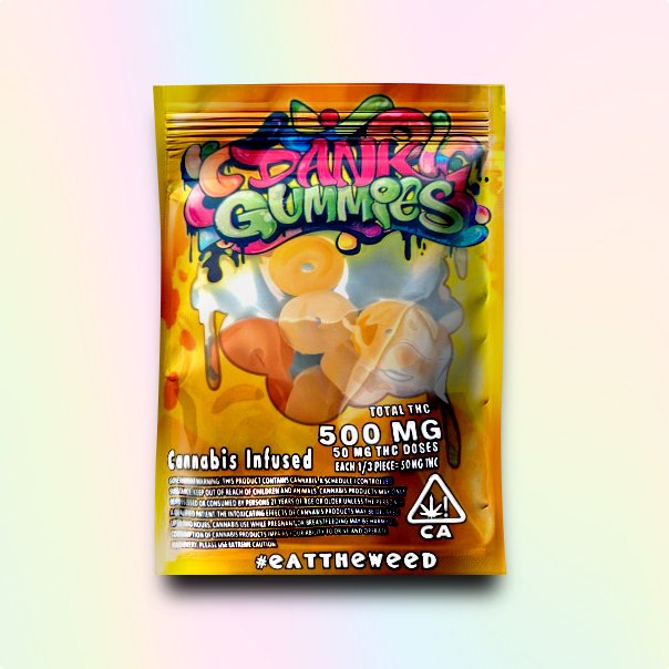 Dank Gummies Lemon & Melon (SATIVA)
